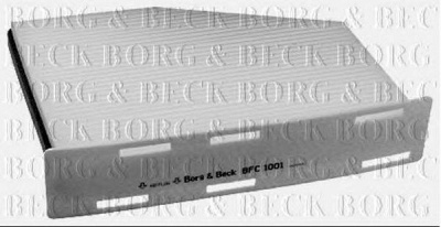 BORG & BECK bfc1001 -  Фильтр воздуха в салоне